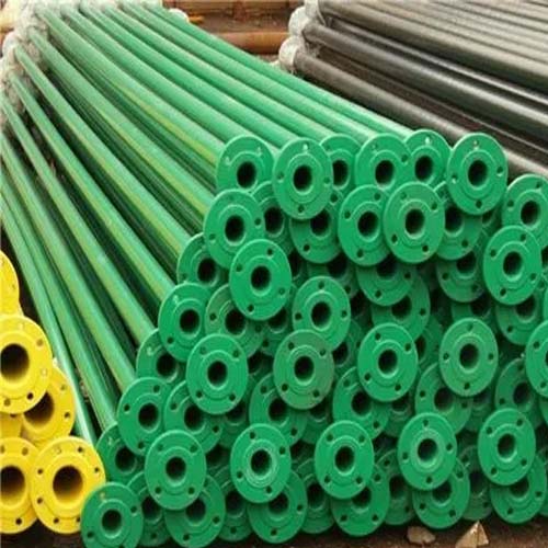 陇南涂塑钢管施工案例